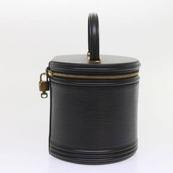 LOUIS VUITTON Epi Cannes Hand Bag Black M48032 LV Auth yk9393 - Picture 4 of 16